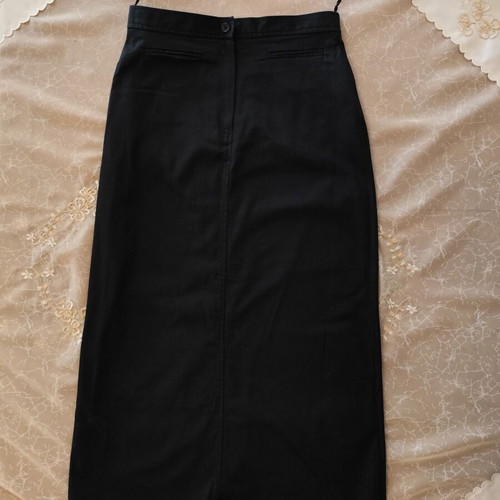 Long black skirt like new, size M / 38 / 10