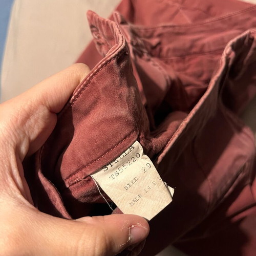 Bordeaux pants like new, size M 38 10