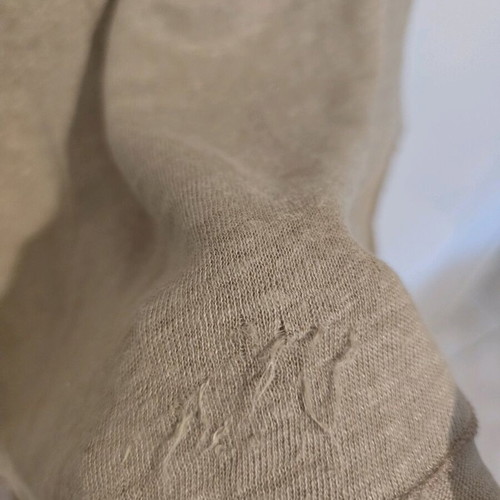 Zara blouse used, size S, beige-brown with small defect