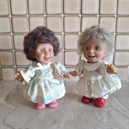 Vintage El Greco Baby Dolls set of 2 from 1980s