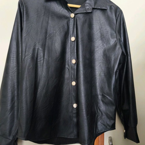 Women's leather set like new, one size, black