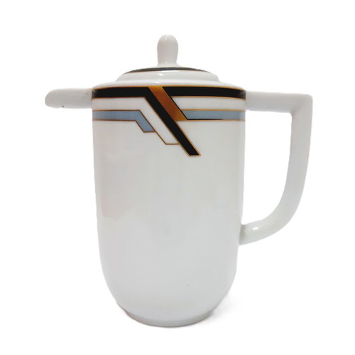 Le Perle porcelain jug like new, geometric motifs, 1 L