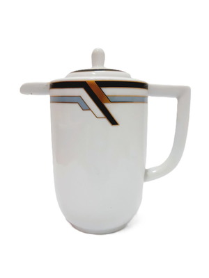 Le Perle porcelain jug like new, geometric motifs, 1 L