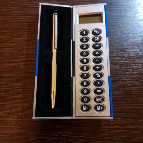 Collectible pen and calculator new, unused