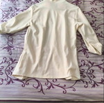White minimal blazer like new, basic elegant style