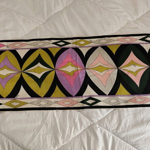 Emilio Pucci silk scarf multicolor like new vintage