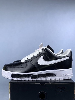 Nike Air Force 1 Handmade Black White Sneakers new