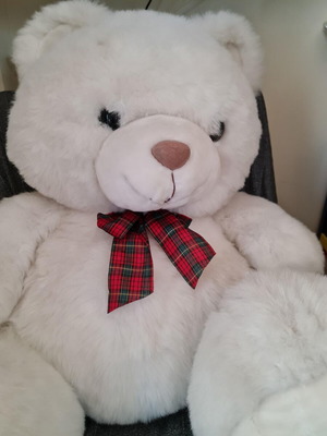 Stuffed bear like new, large size