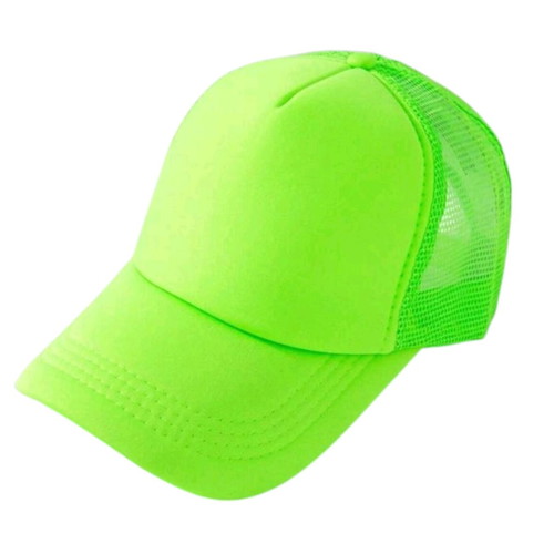 Jockey hat new, fluorescent light green, size M