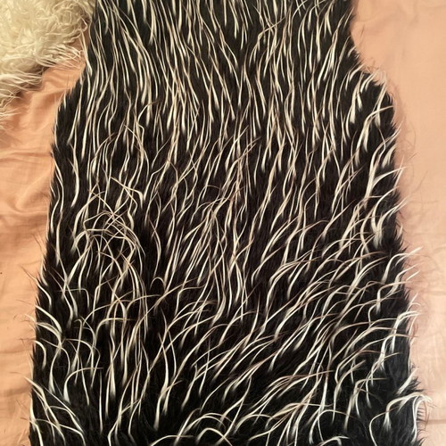 Fur vest new, one size