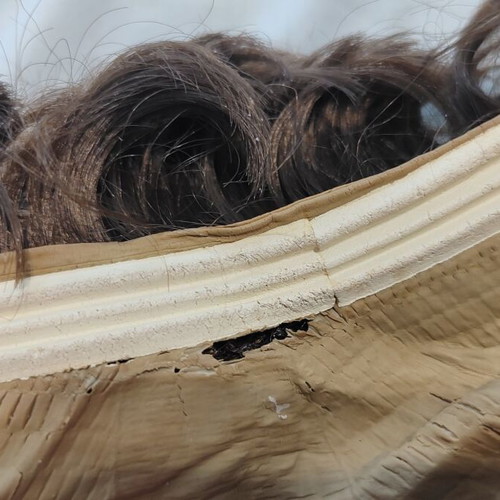 Sea Cap Wig used, soft brown-blonde color