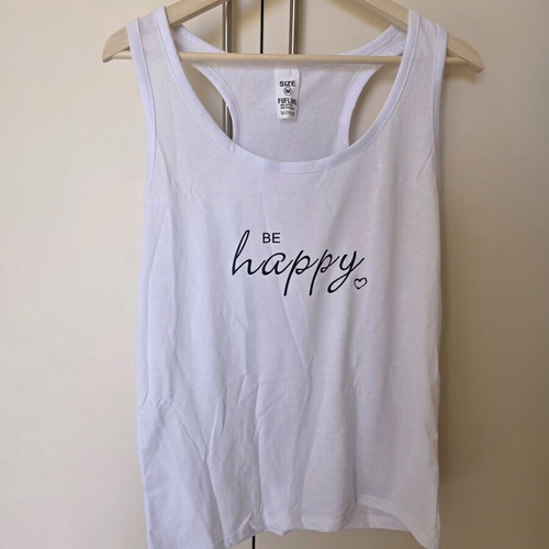 Women's t-shirt new, size M, white, summer lightweight