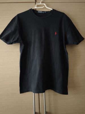 Μπλούζα ανδρική Polo Ralph Lauren μαύρη μεταχειρισμένη μέγεθος S