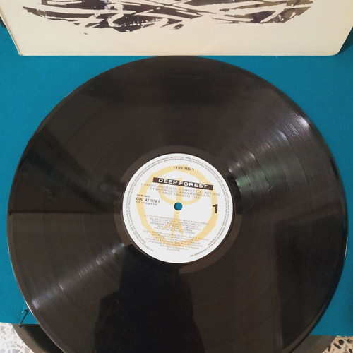 Deep Forest vinyl like new, rock genre