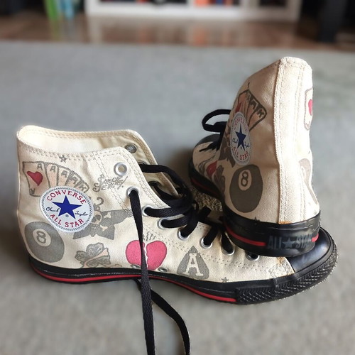 Converse Chuck Taylor All Star Sailor Jerry Death or Glory sneakers like new, EU 44