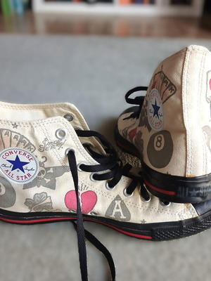 Converse Chuck Taylor All Star Sailor Jerry Death or Glory sneakers μέγεθος EU 44 σαν καινούργιο μπεζ