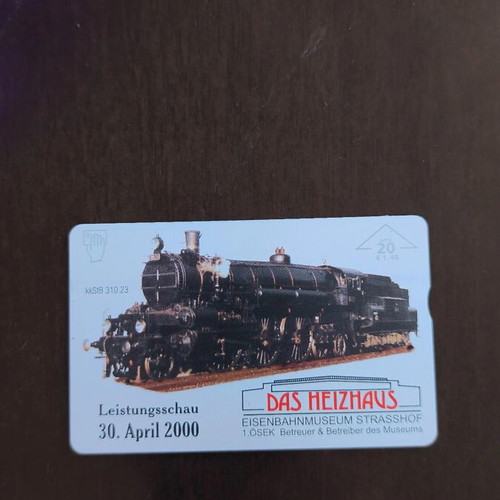 Austrian phone card used, 1,010 copies
