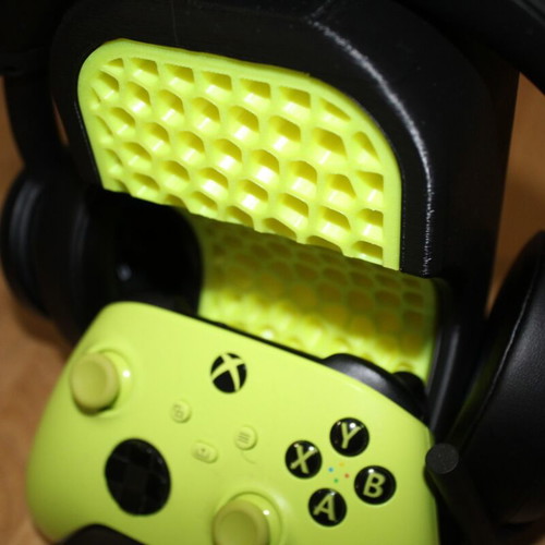 Xbox Series X/S headset and controller stand 3D printed, new