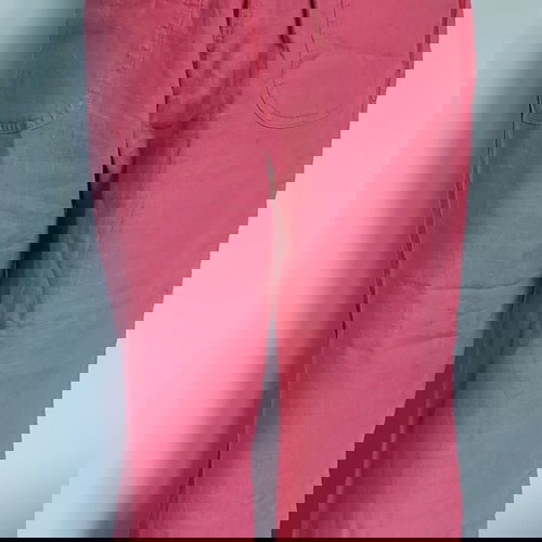 Λινά bermuda Marks & Spencer σαν καινούργια, μεγέθη L-XXL, νέον ροζ