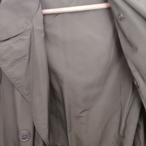 Unisex Fabric Trench Coat like new, cypress green, size M 38
