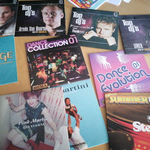 Music CDs new, pack of 10, dance genre