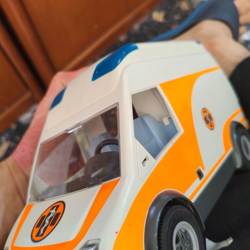 Playmobil large ambulance vehicle