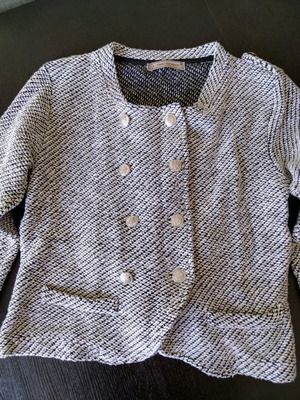 Pink Woman cardigan gray size M like new
