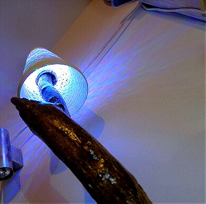 Χειροποίητο εσωτερικό φωτιστικό με LED φωτισμό για υπνοδωμάτιο ή τραπέζι