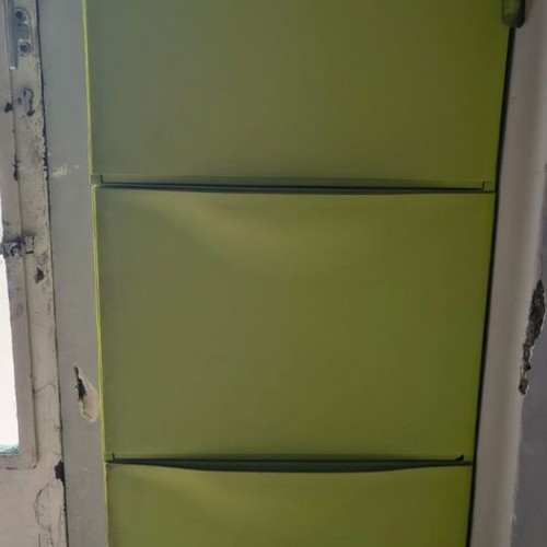 Shoe racks used, set of 3, dimensions 51x38 cm