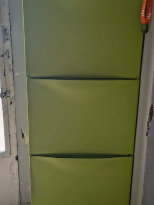 Shoe racks used, set of 3, dimensions 51x38 cm