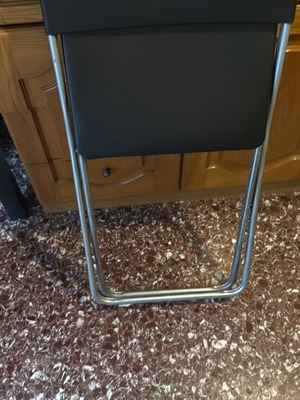 Folding chairs used, set of 4