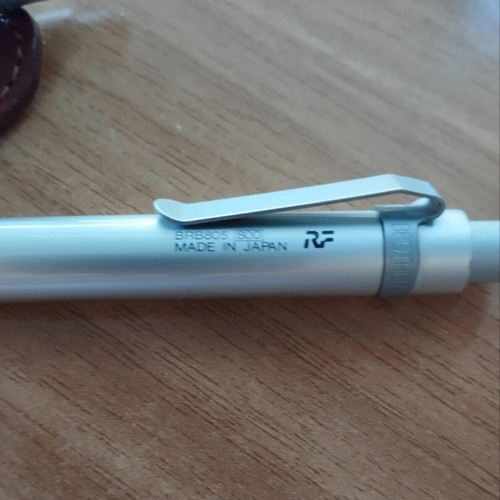 A.G. Spalding & Bros Leather & Aluminium pen and mechanical pencil set