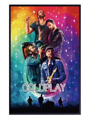Coldplay poster like new