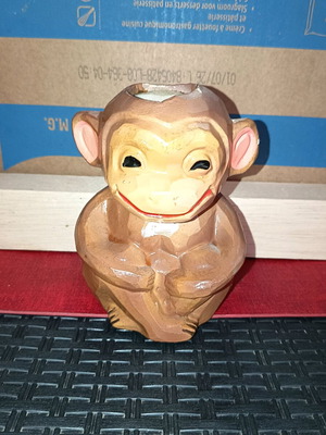 Porcelain tabletop monkey decorative new