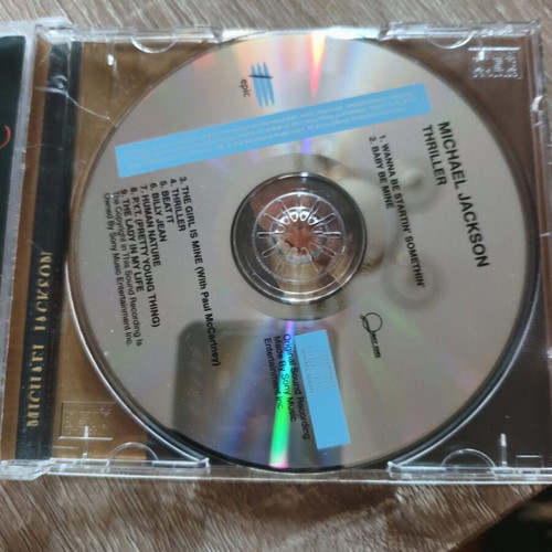 Michael Jackson Thriller CD used, pop genre