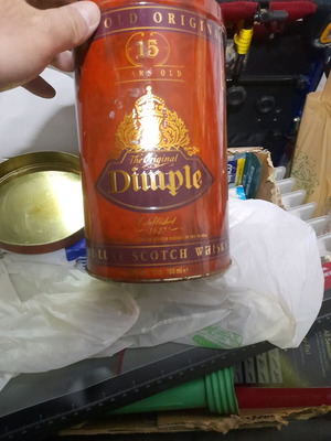 Decorative container for drink like new