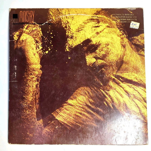 Ministry Over The Shoulder vinyl used, electronic music