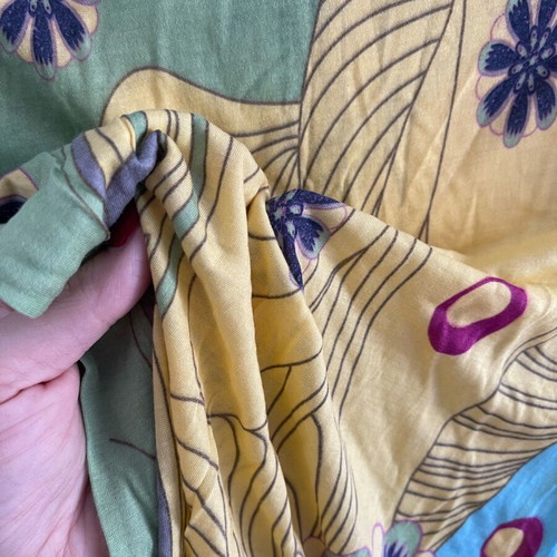 Cecil scarf new, multicolored yellow