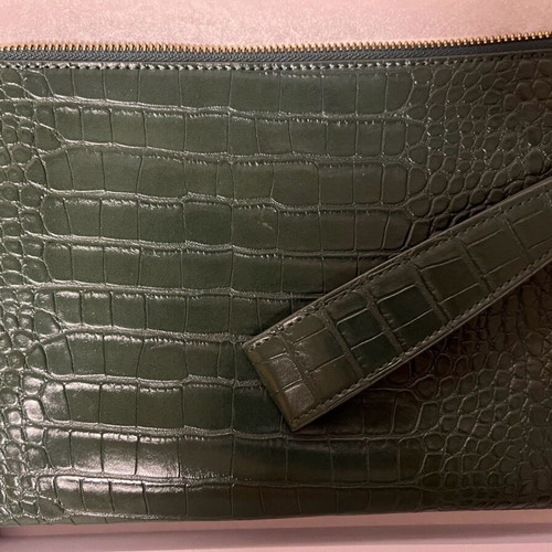 Croco handbag iDeal Of Sweden used, green