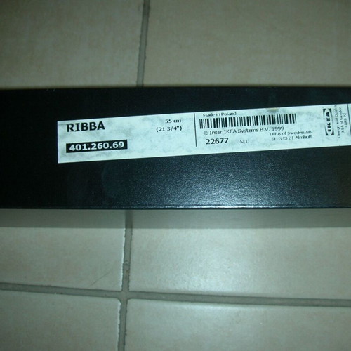 IKEA small shelf used, dark brown, length 55 cm