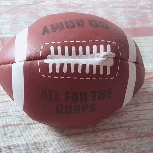 Decorative mini rugby ball like new