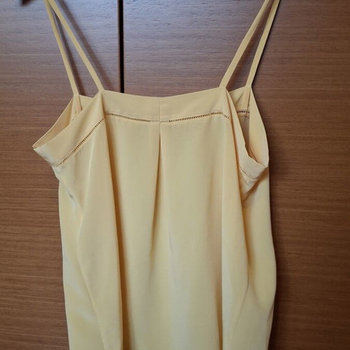 Lingerie blouse yellow, like new, size M