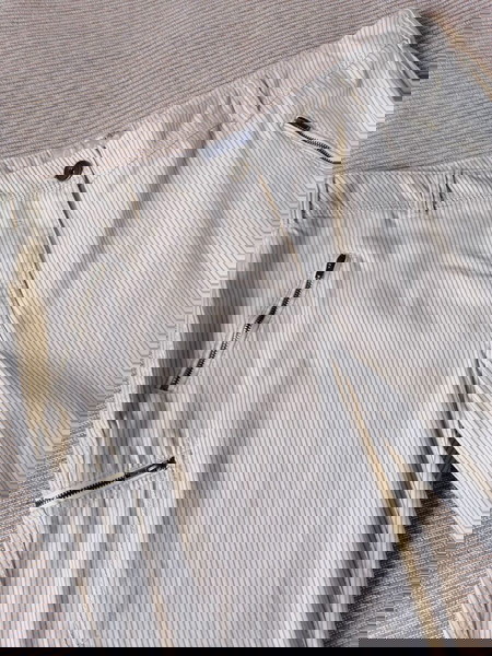 Next XXL γυναικείο παντελόνι Chino με λεπτές ρίγες