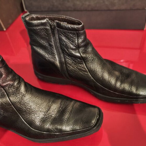 Aldo Brue men's ankle boots used, black, size 41