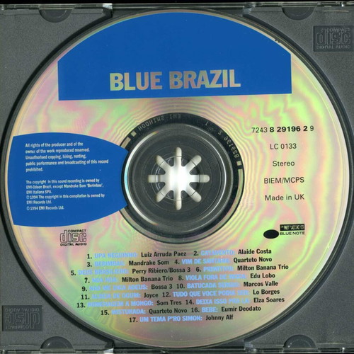 Blue Brazil Blue Note In A Latin Groove CD used