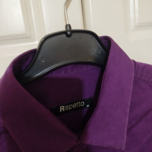Men's purple dress shirt like new, size M