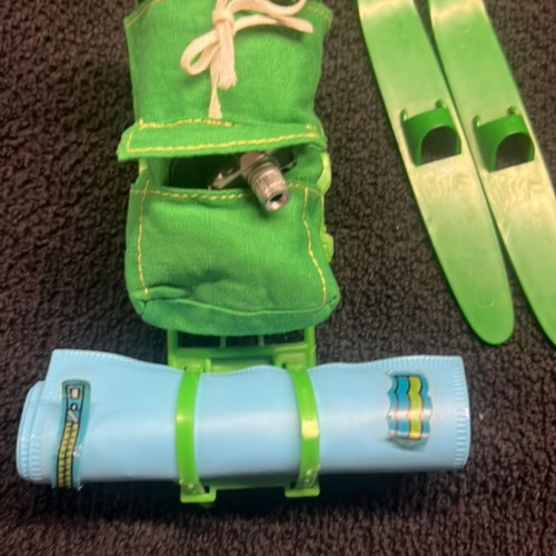 Barbie camping equipment used, vintage 1978 Campin’ Out Mattel