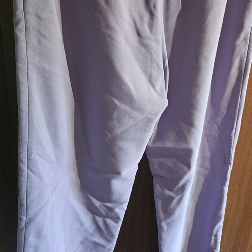 Lilac pants S/M like new with lace design