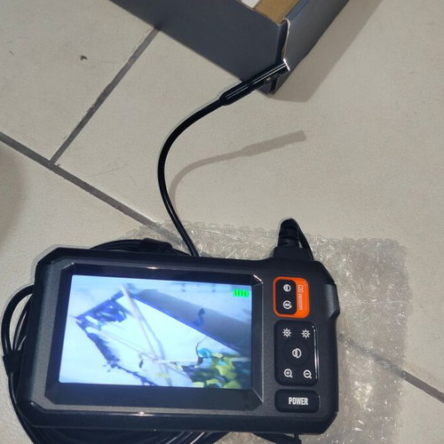 Endoscopic camera new with dual HD lens and 4.3-inch screen