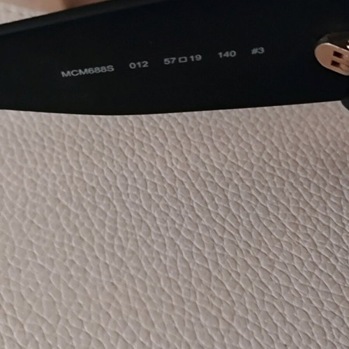 MCM MCM688S Unisex Sunglasses Black New